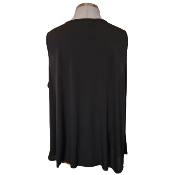 AVENUE ☆ SLINKY CAGE FRONT ☆ ASYMMETRICAL TANK ☆ 5x ☆ NWT - Picture 6 of 10